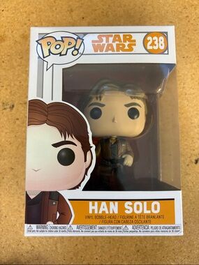 Funko Pop! Han Solo Brown Jacket Tan Hair #238